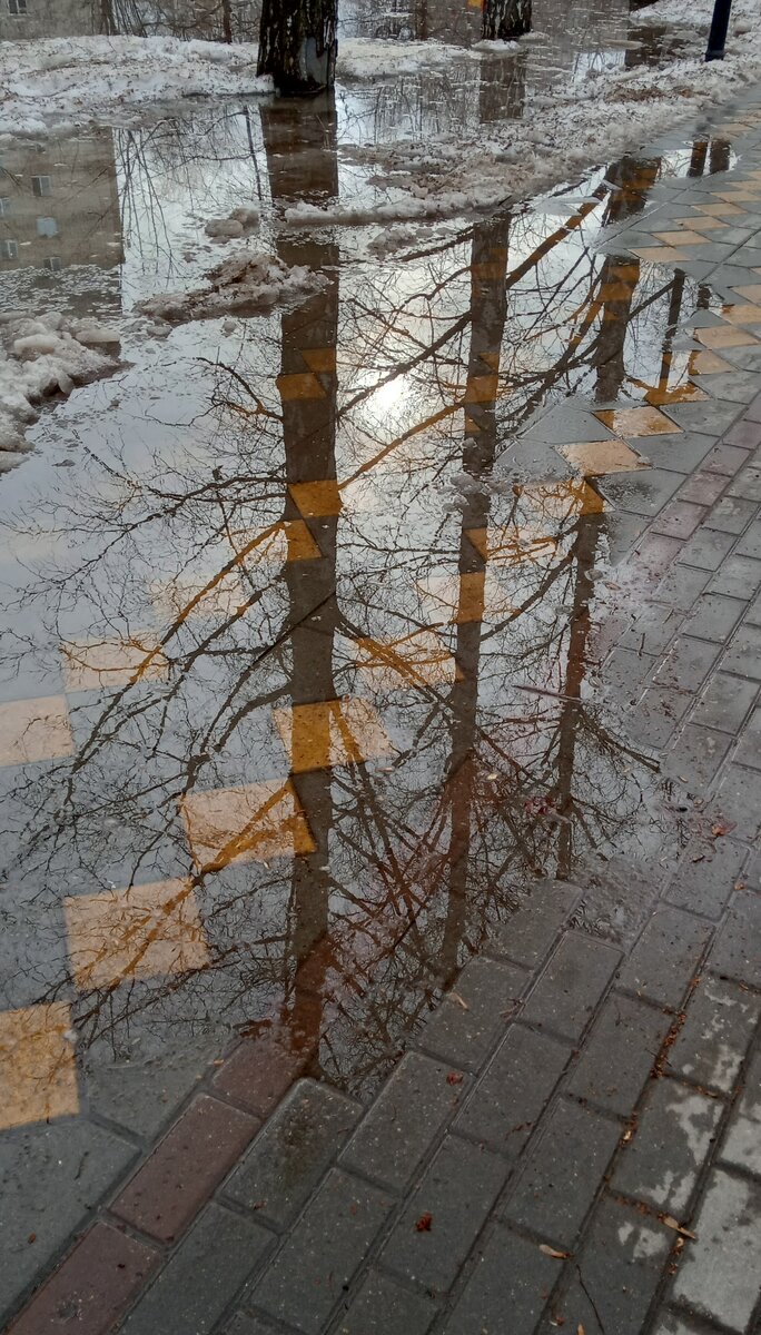 В воскресенье было тепло, но пасмурно