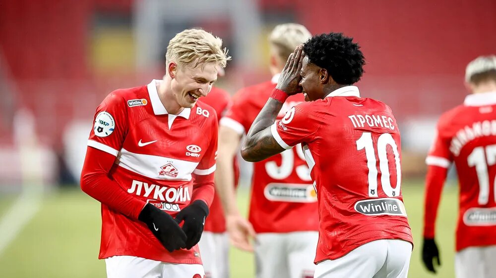 Футболисты «Спартака». Фото - ФК «Спартак».