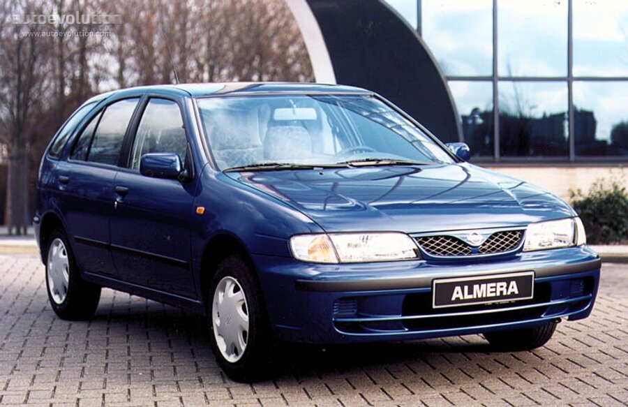 Ниссан Альмера • 1 поколение (N15) • 1995–2000 Автомобиль Nissan Almera первого поколения стал наследником модели Sunny на европейском рынке.