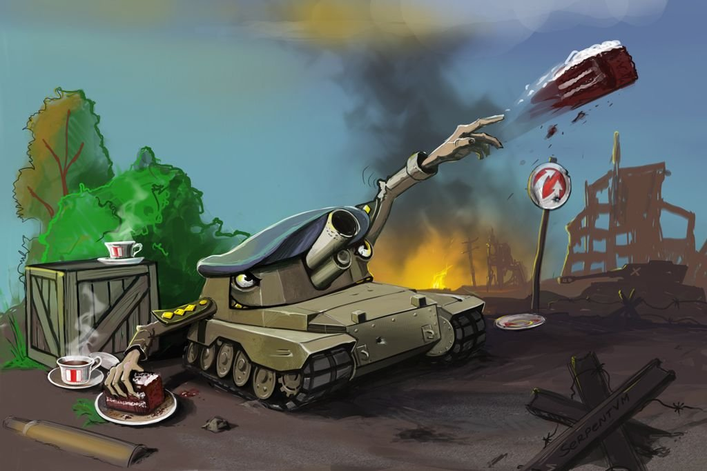 Арта это. World of Tanks мульт. Игра мультяшные танки. World of Tanks карикатуры. Танк в мультяшном стиле.