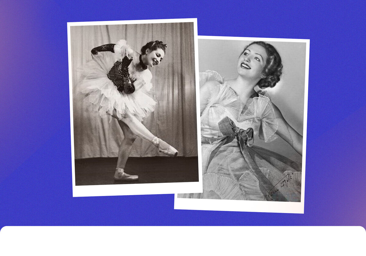 Two ballerinas in dressing room