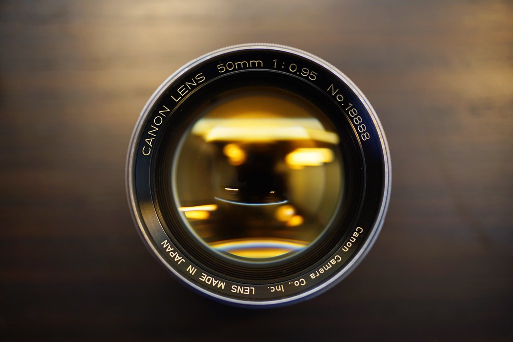Canon 50 mm Dream Lens f0.95. Один из самых светосильных объективов
