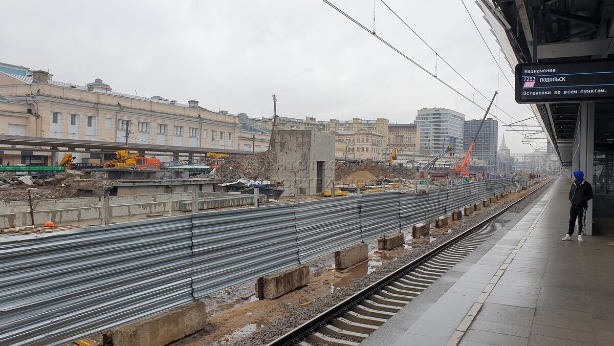 реконструкция курского вокзала в москве