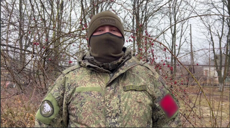    Оренбуржец с позывным «Иваныч» передал из зоны СВО своим родным и близким сердечный привет Андрей Севостьянов