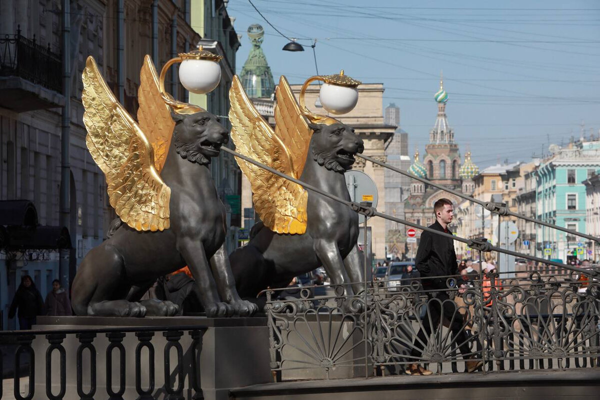 Погода в Петербурге вывела из дома местных жителей, вероятно утомлённых  затянувшейся зимой. Читайте на 