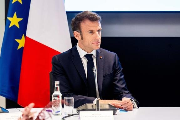    Президент Франции Эммануэль Макрон, Ppe / globallookpress.com