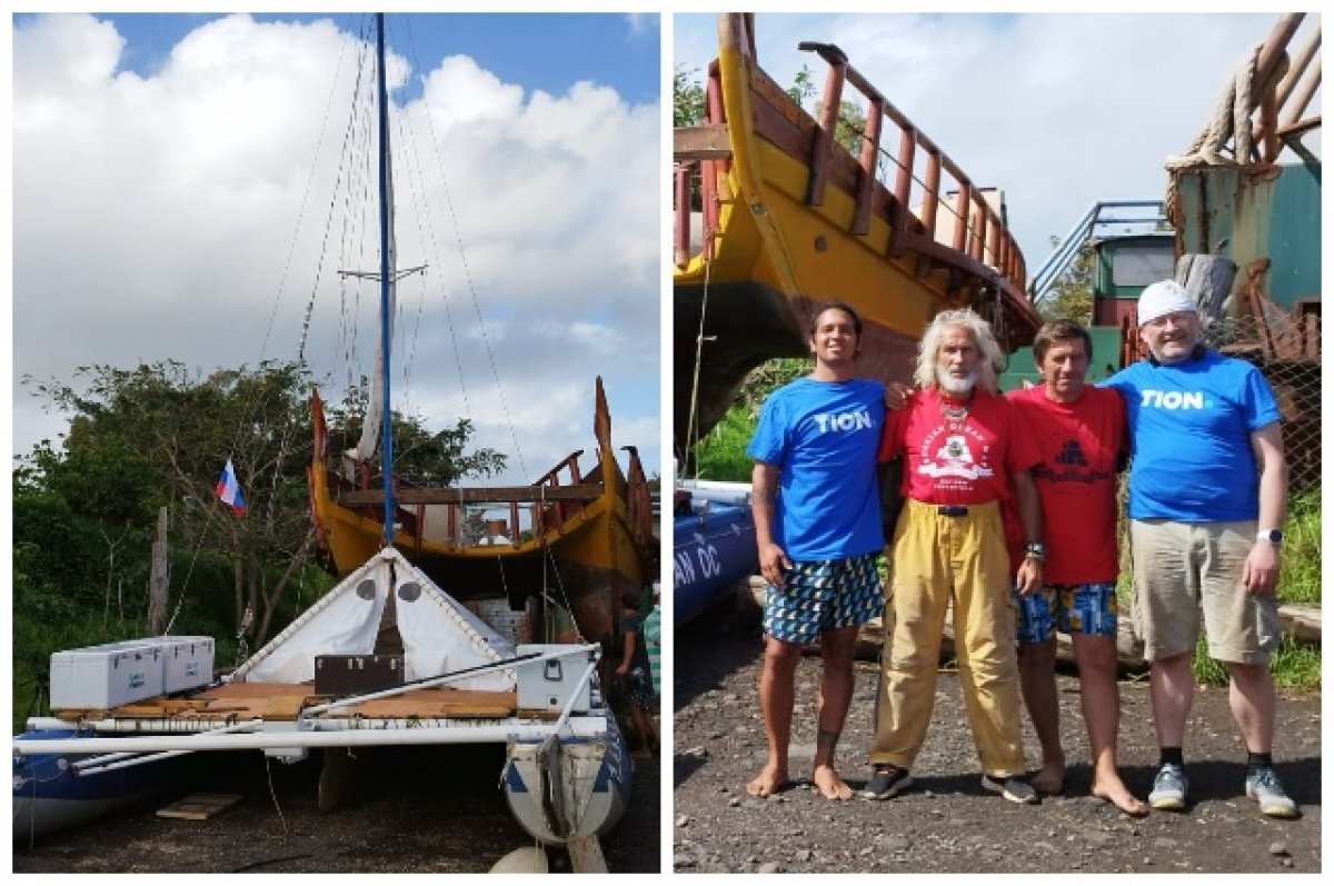    Экстремалы из Томска и Новосибирска завершают сборку судна для кругосветки