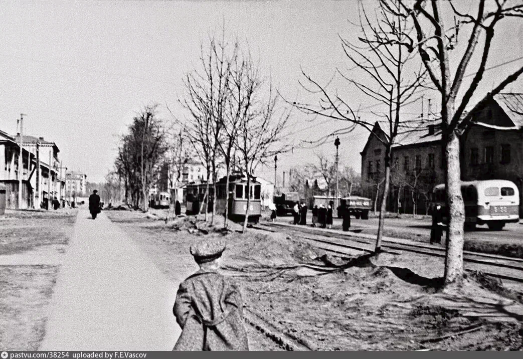 Новоподмосковная улица, 1957 год.