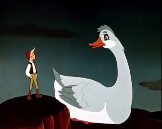 Нильс и гусь Мартин (с) из открытых источников