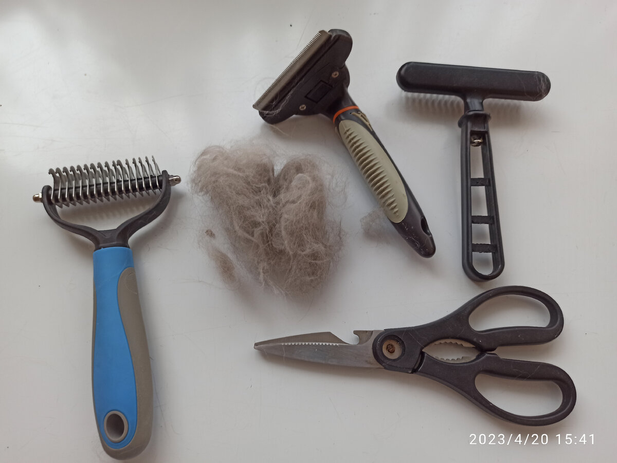 Арсенал для кошачьих колтунов