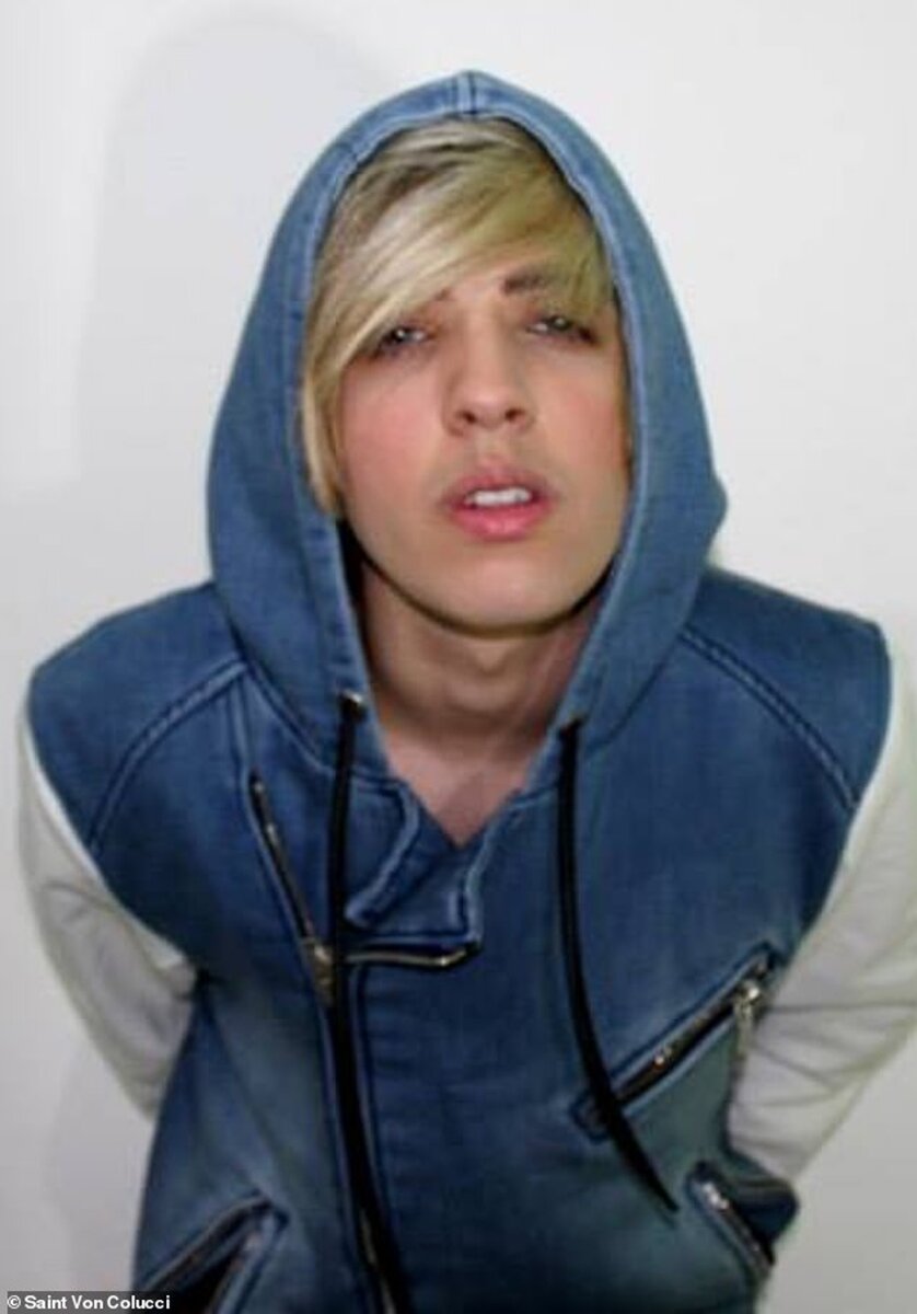    Сэйнт Вон Колуччи до пластических операций Фото: Daily Mail