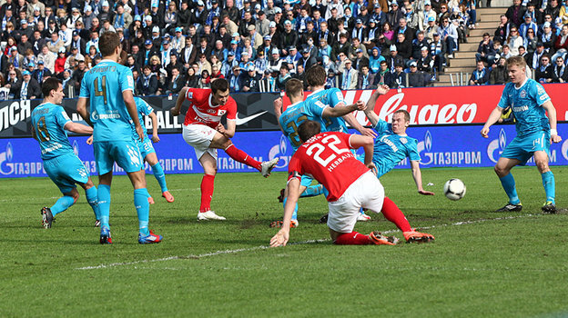    Гол Динияра Билялетдинова.Александр Ступников ФК «Спартак»