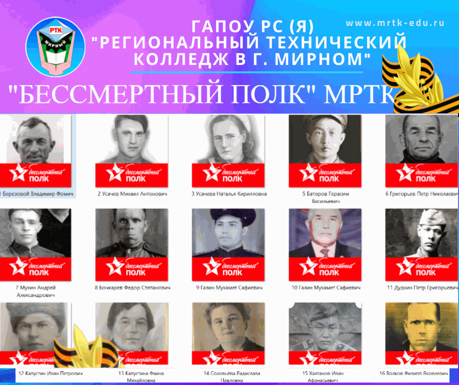 Книга памяти и славы ГАПОУ РС (Я) "МРТК".