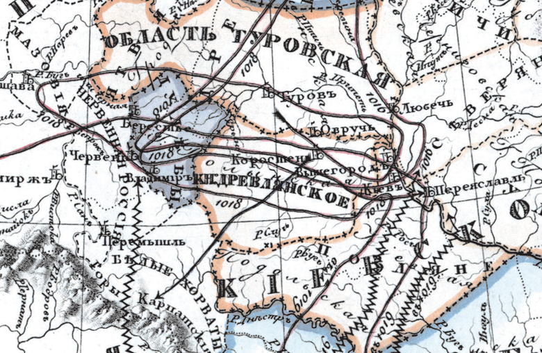 Источник: Атлас Российского государства, издания 1831-го года.