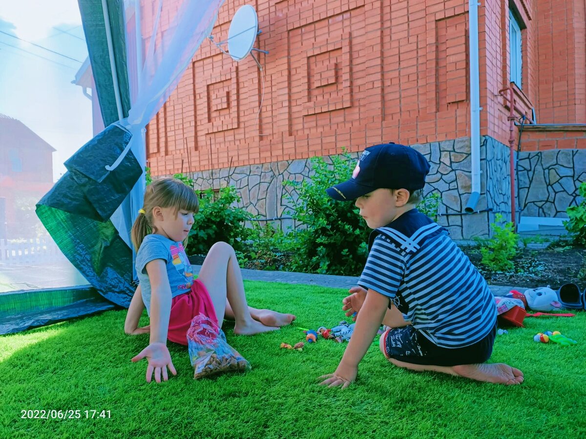 У прабабушки в гостях 