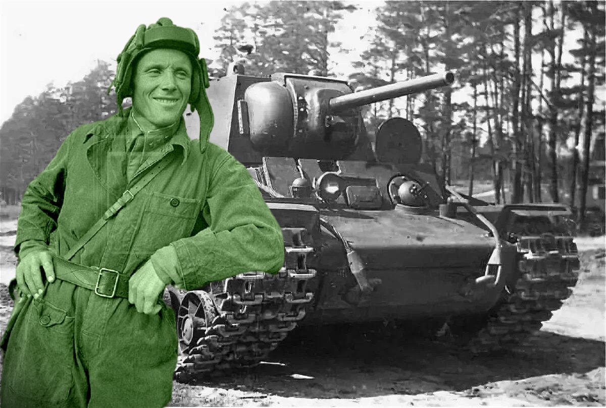 Как Григорий Фокин на танке КВ-1 принял бой с 11 танками неприятеля