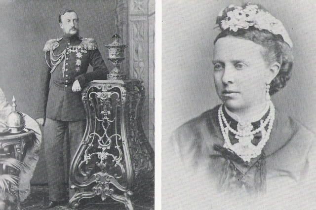 Николай Николаевич и Александра Петровна