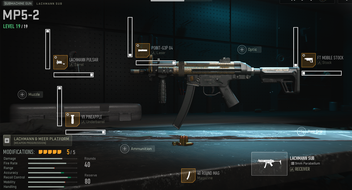 Отличный MP5 (как от бедра, так и в ADS) чуть ли не идеальный баланс!