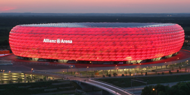 ТОП-10 стадионов Европы с % заполняемости в этом сезоне