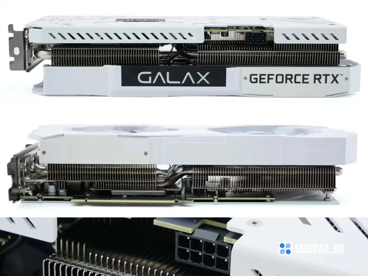 Внешний вид GeForce RTX 3060 Ti X White