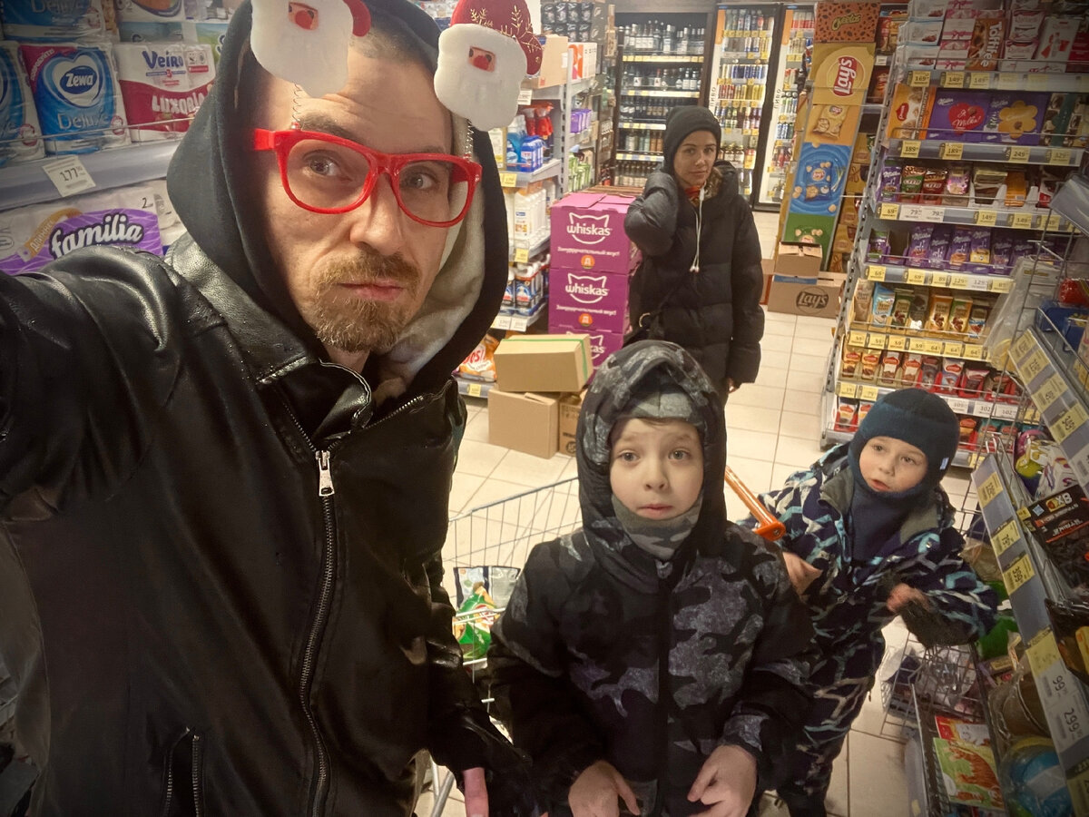 Тальков с детьми. Фото: vk.com/talkoff