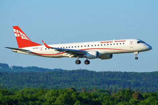 Самолет грузинской авиакомпании Georgian Airways 