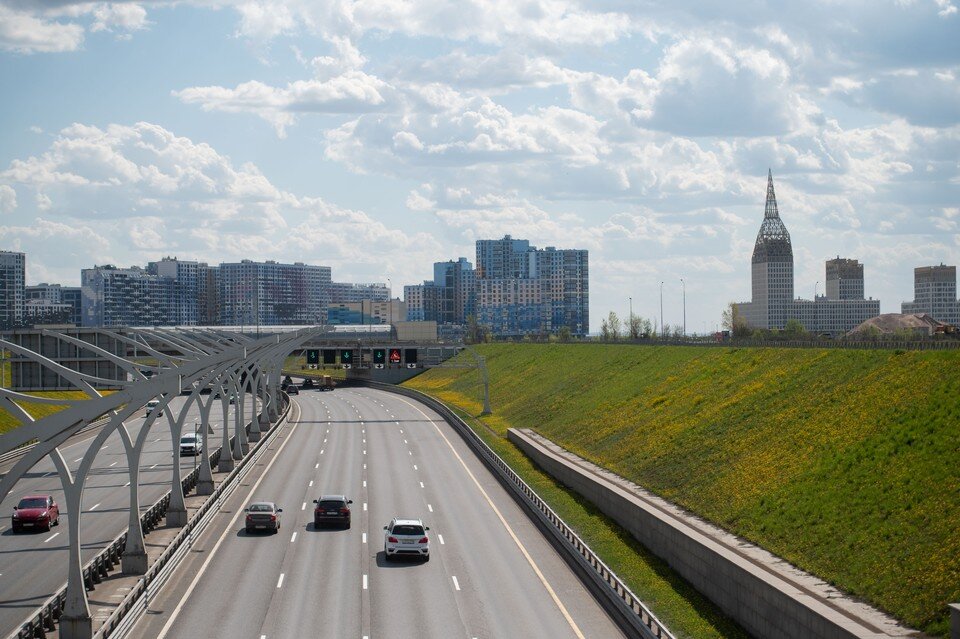 Въезд в санкт петербург