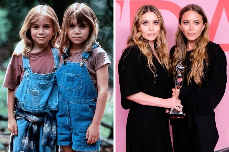 Девушки стали популярны по всему миру после выхода фильма "Двое: я и моя тень" (1995). Девочкам на тот момент было 9 лет