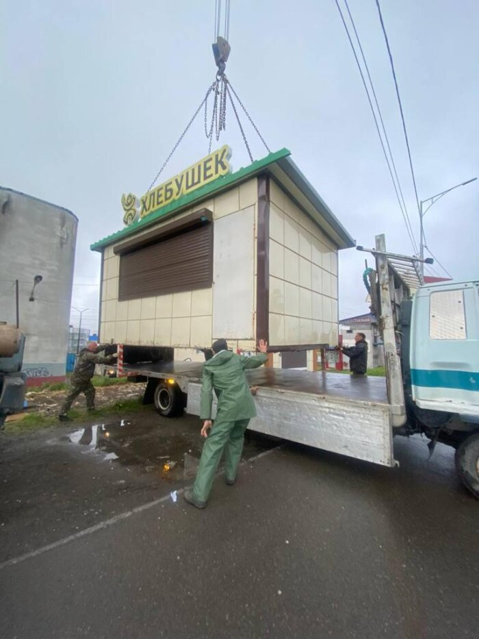  Фото: мэрия Петропавловска-Камчатского. В столице региона сносят ларьки