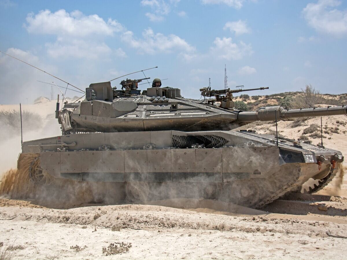    Израильский танк "Меркава-4"CC BY 2.0 / IDF Spokesperson Unit / MathKnight / Merkava Mark IVm Windbreaker