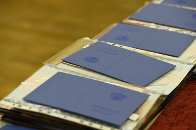    Вручение аттестатов ©Анастасия Осипова РИАМО