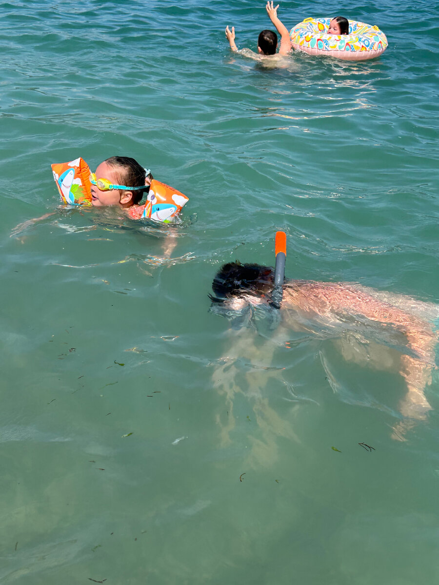 В море полно всякой всячины