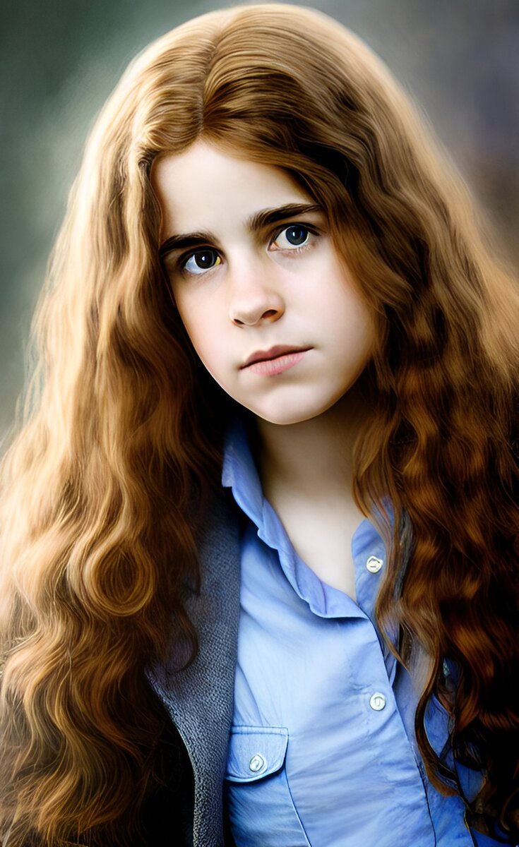 Гермиона Грейнджер (нейросеть https://dream.ai/create)