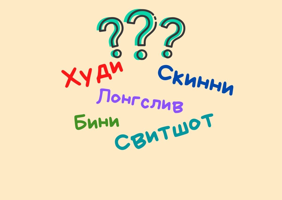 Одежда на английском, список английских слов по теме одежда, название одежды по-английски