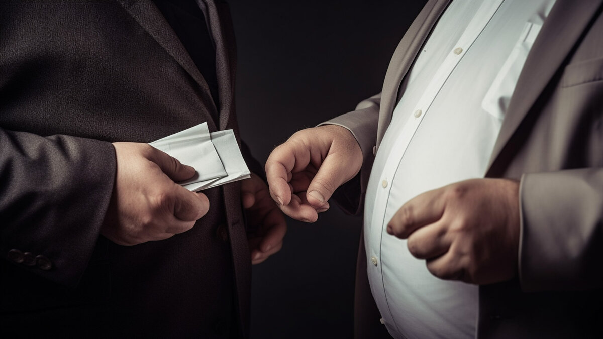     Предполагаемый взяткодатель также задержан.