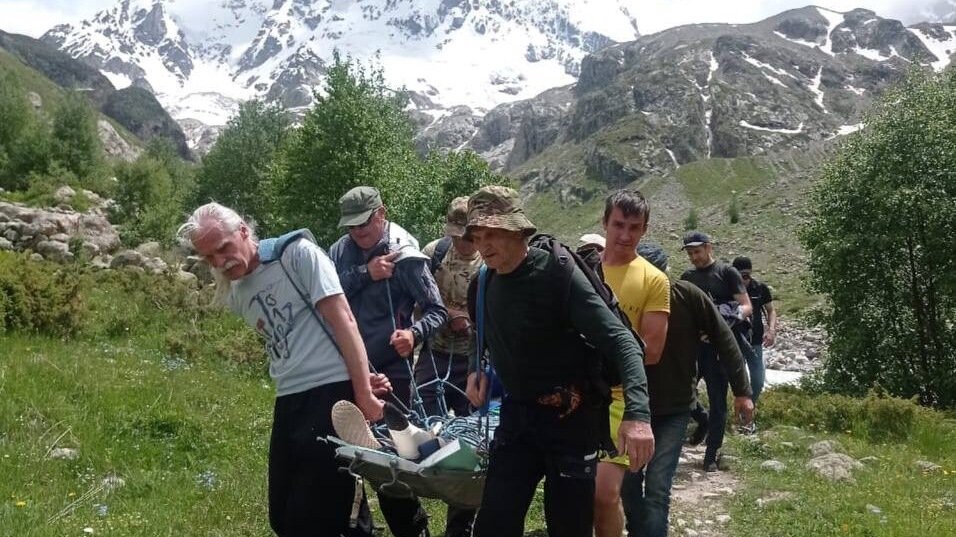Туристы в Кабардино Балкарии