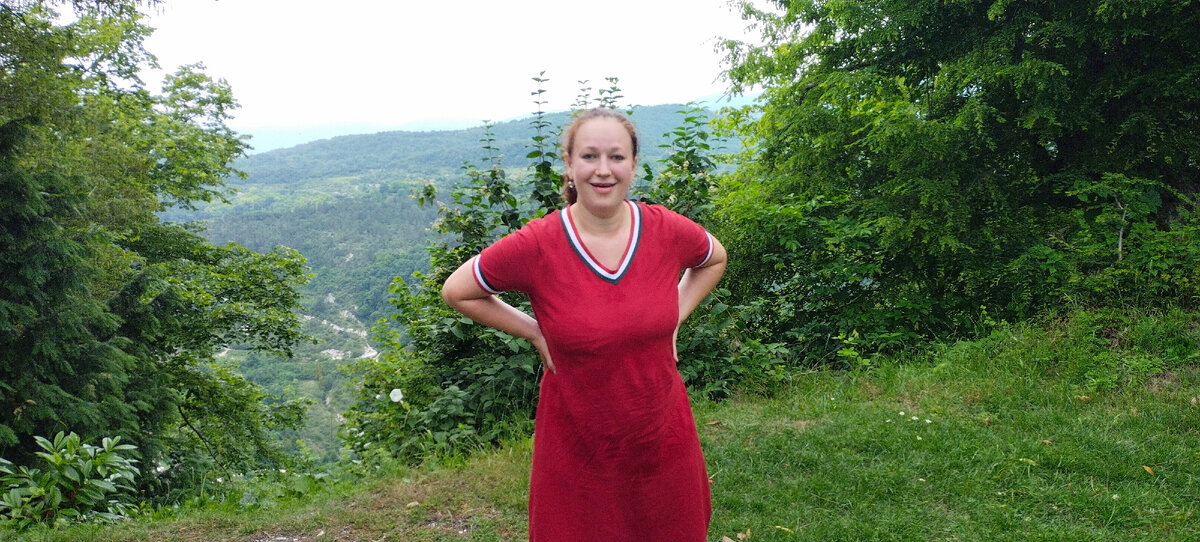 Подъём на Анакопийскую крепость.