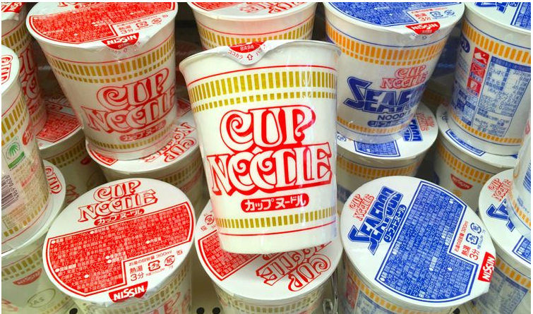 Упаковка лапши «Cup Noodle»(фото из телекоммуникационной сети Интернет)