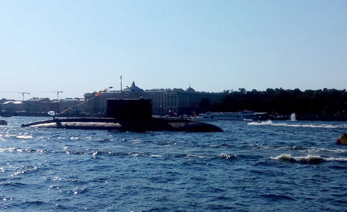 День ВМФ в СПБ.