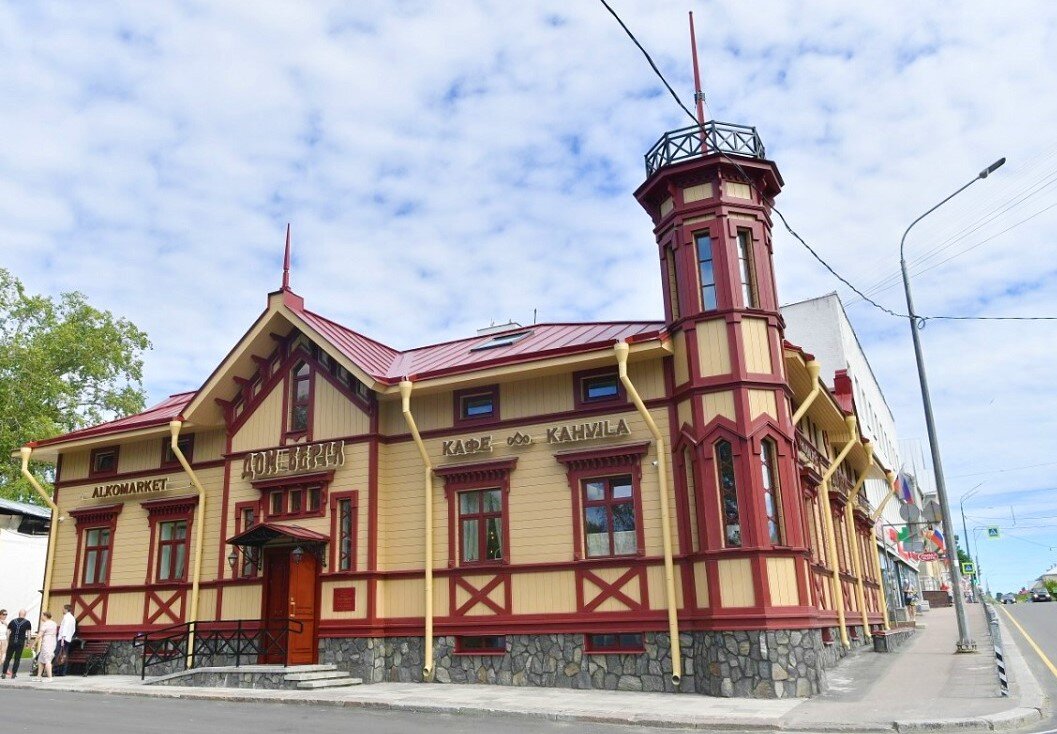 Дом Берга в Сортавала. Фото автора