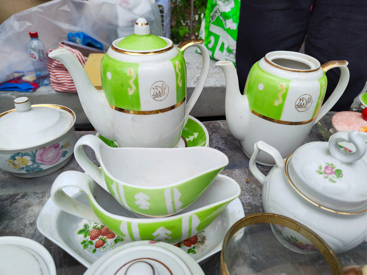 Изучаем ассортимент советского фарфора на примерах с барахолки. Рынок ...