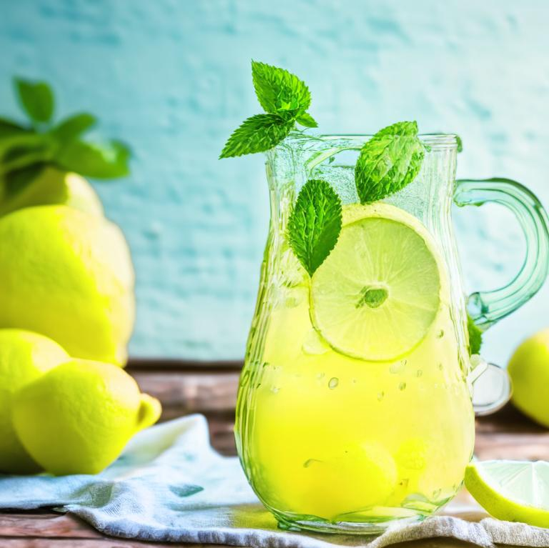 Рецепт лимонада из лимонов и мяты