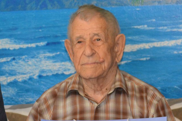    Говорят, под Волгоградом ветеран войны перешагнул на днях столетний рубеж?