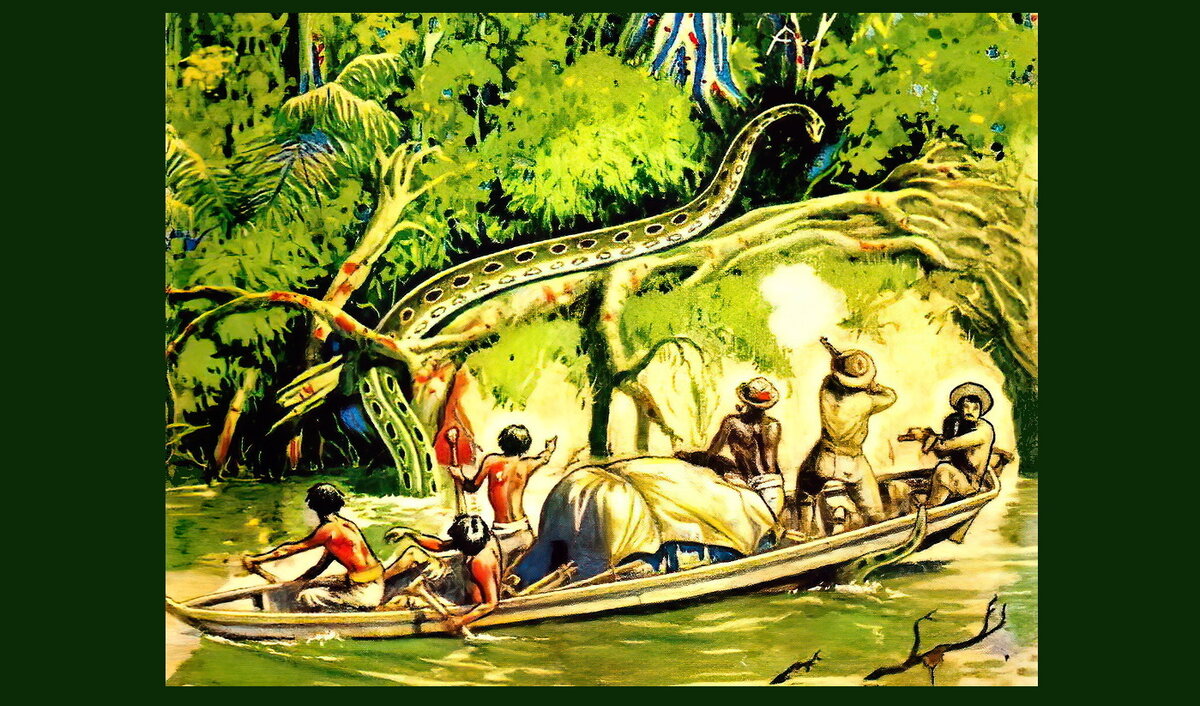 Фрагмент обложки книги "Exploration Fawcett" (1953)