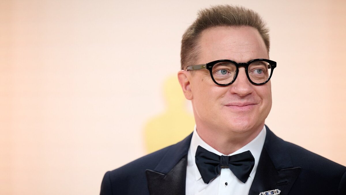 Брендан Фрейзер на «Оскаре 2023» | Источник: Legion-Media.ru