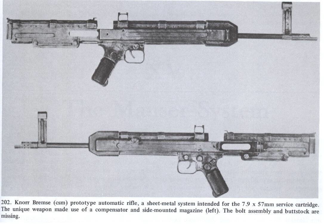 Экспериментальная автоматическая винтовка Кнорр-Бремсе.