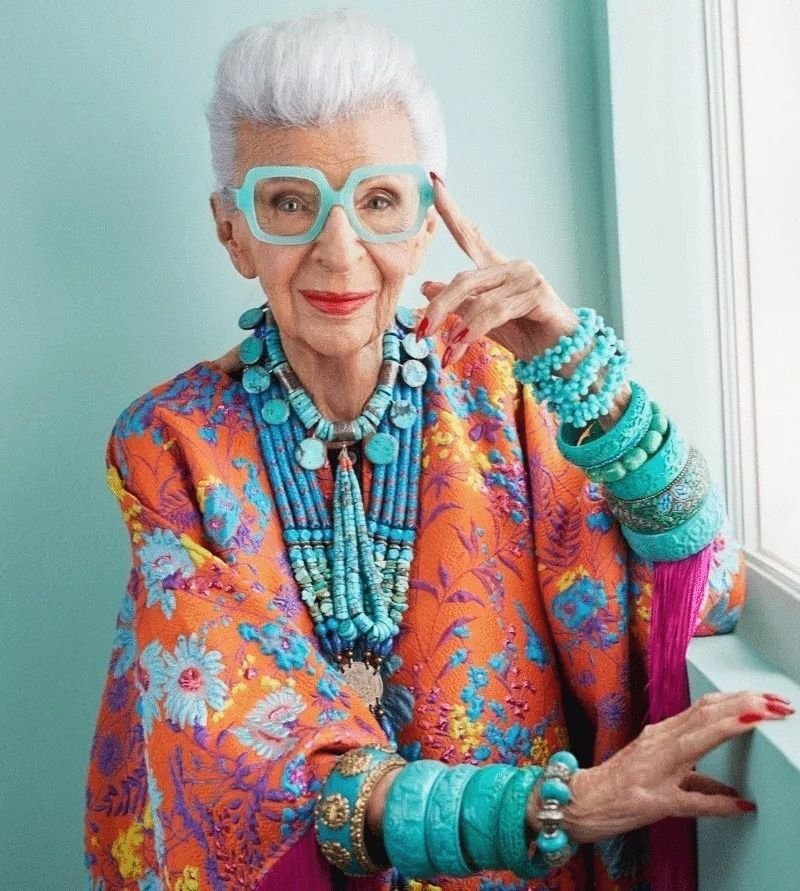 Айрис апфель фото в молодости Как стать фэшн-легендой в 80 лет: Айрис Апфель Posh Style Дзен
