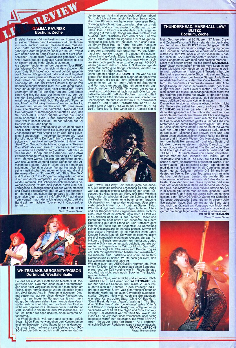 Страница журнала Rock Hard