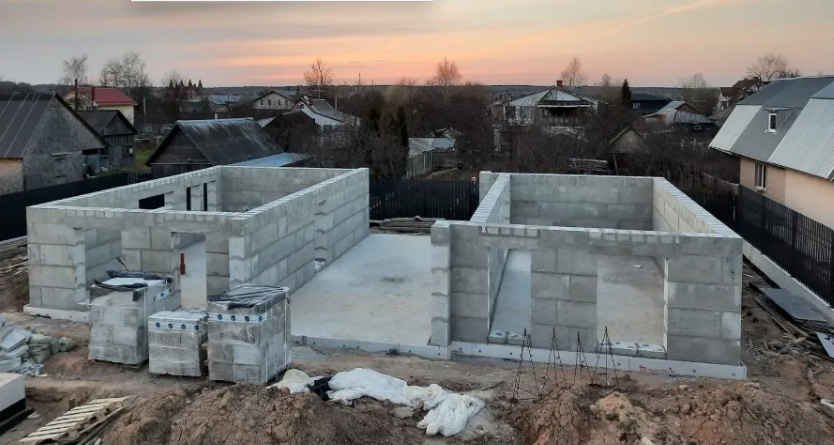 Баня из полистиролбетона Bel-Okna.ru