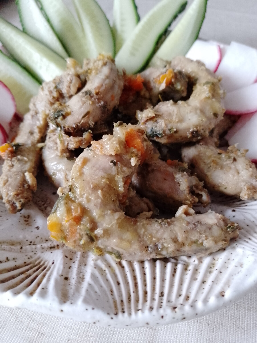 Куриные шеи, фото без обработки